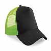 Gorra 5 Paneles Beechfield - Color Black / Lime Green